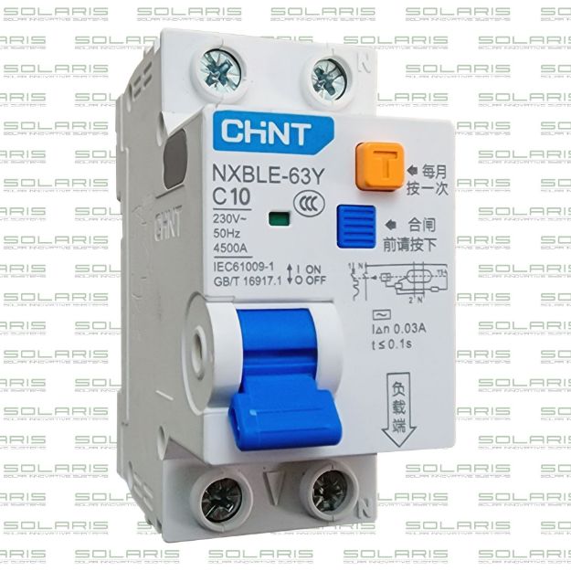 SOLARIS | Go Solar... Go Green. Chint Differential Breaker 2P NXBLE-63Y ...
