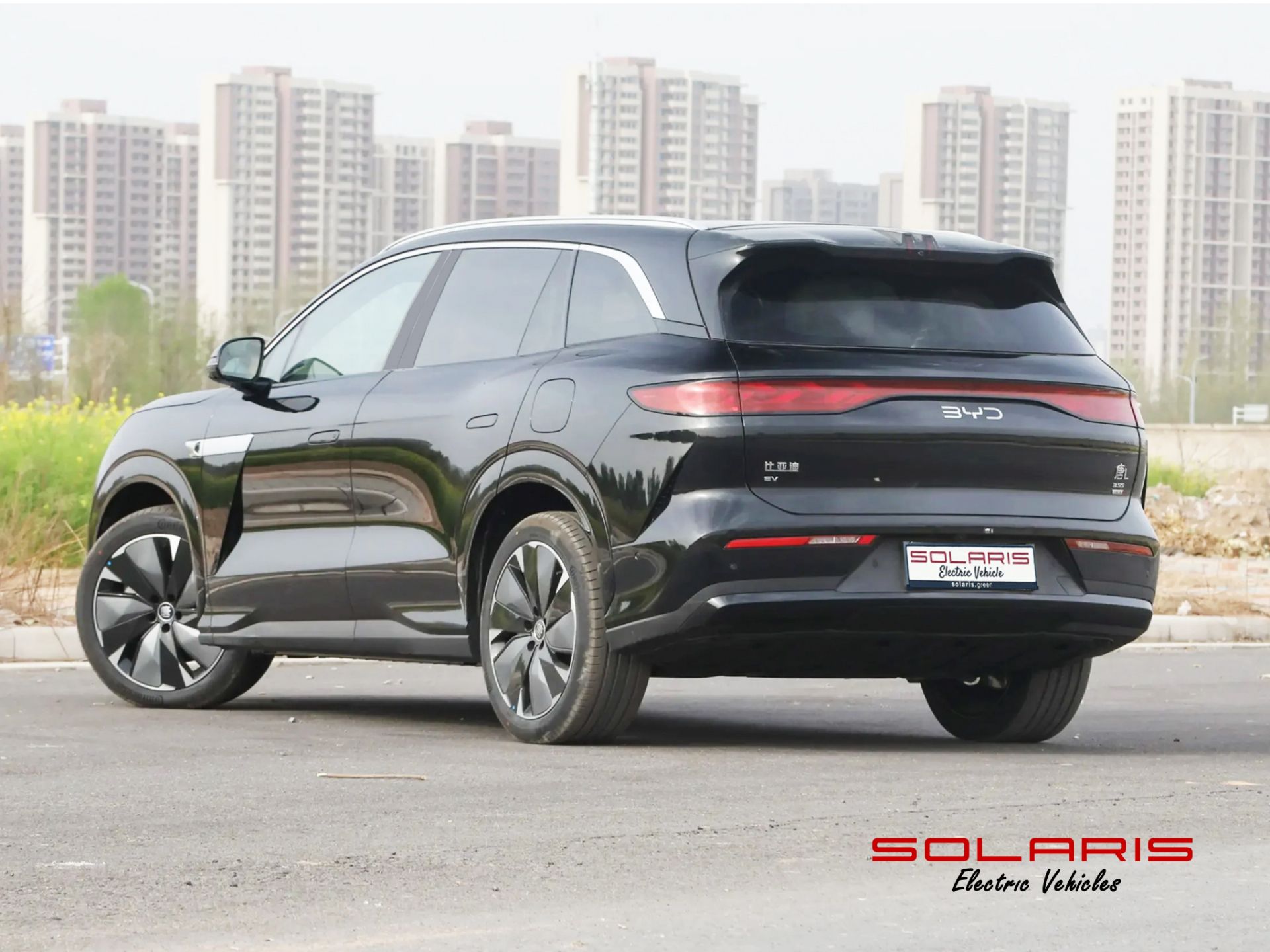 SOLARIS | Your Trusted Partner.... BYD Tang L Black - Orange Interior